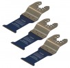 SMART Trade 32mm Bi-Metal Sawblade - 3pk £13.99 Smart Trade 32mm Bi-metal Sawblade - 3pk
Bi-metal Blade For Cutting Wood, Wood With Nails & Non Ferrous Metals. Universal Cutting Up To 42mm Deep.
Bi-metal Blades Are One Of The Most Popular